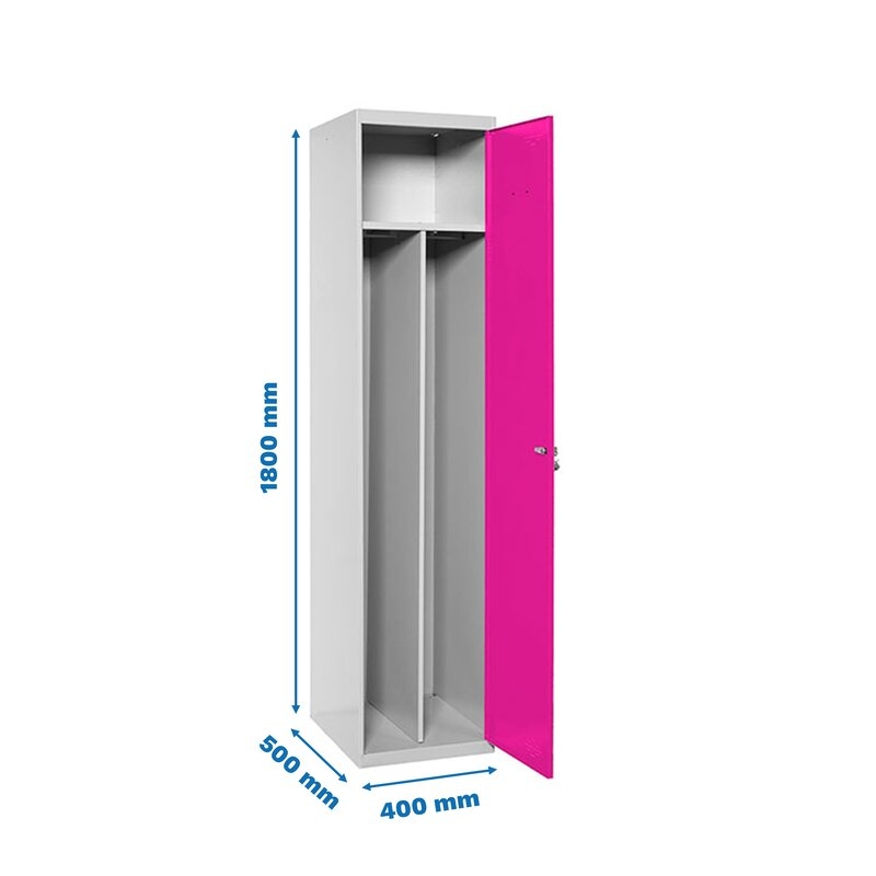Taquilla met 180x40x50cm GR/R SIMONRACK
