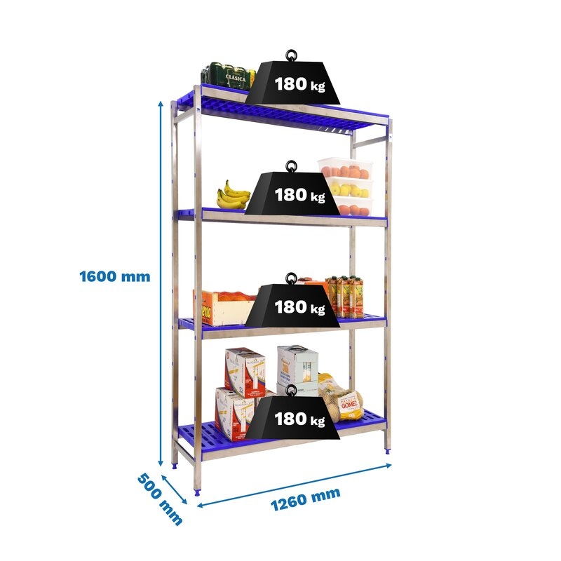Estantería ac inx 160x126x50cm SIMONRACK