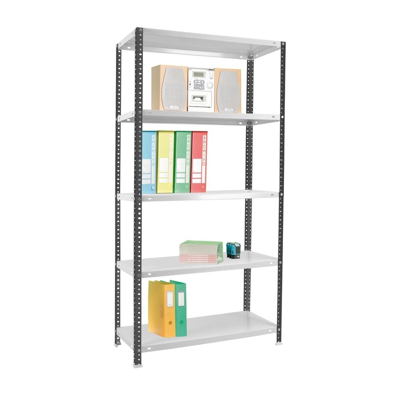 Estantería metálica Antracita/Blanco SIMONRACK