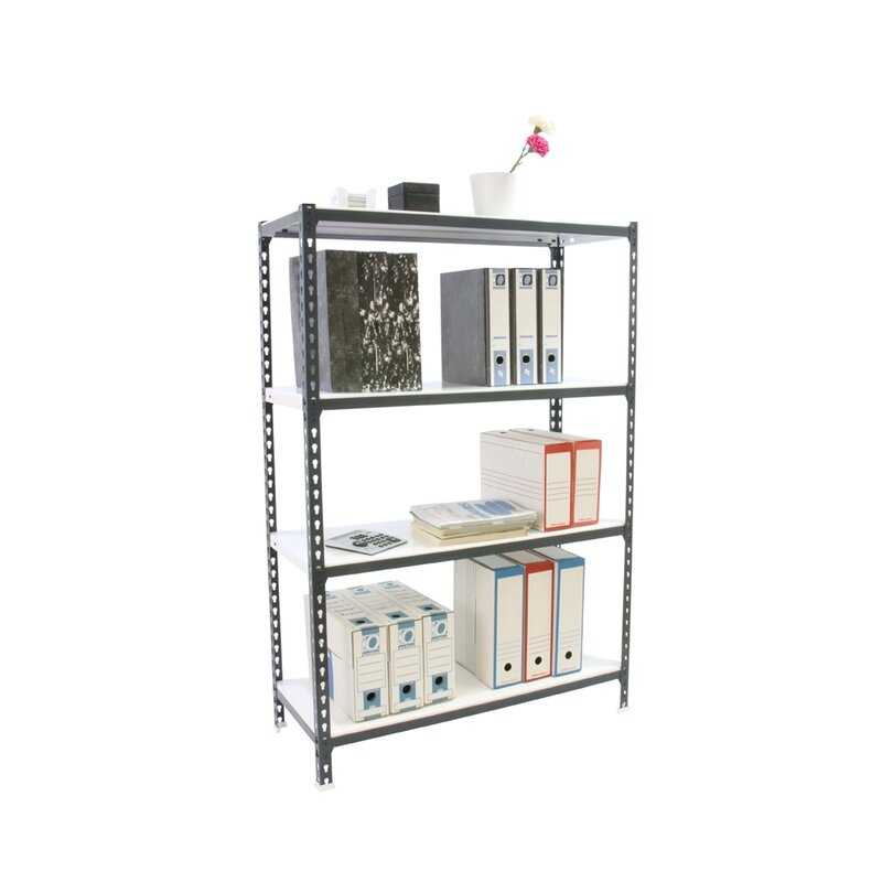 Estantería metálica Antracita/Blanco SIMONRACK