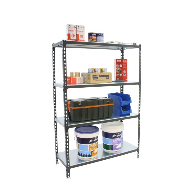 Estantería metálica Antracita/Blanco SIMONRACK