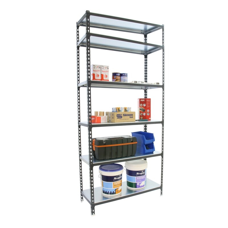 Estantería metálica Antracita/Galva SIMONRACK