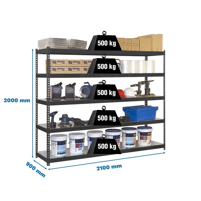 Estantería met 200x210x90cmAnG SIMONRACK
