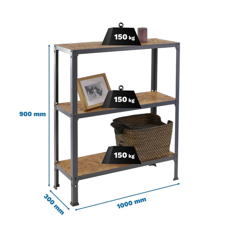Estantería met 90x100x30cm GrO SIMONRACK