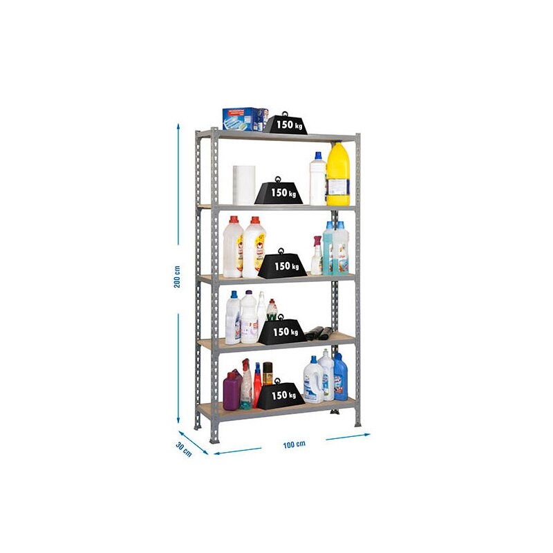 Estantería metálica Gris SIMONRACK