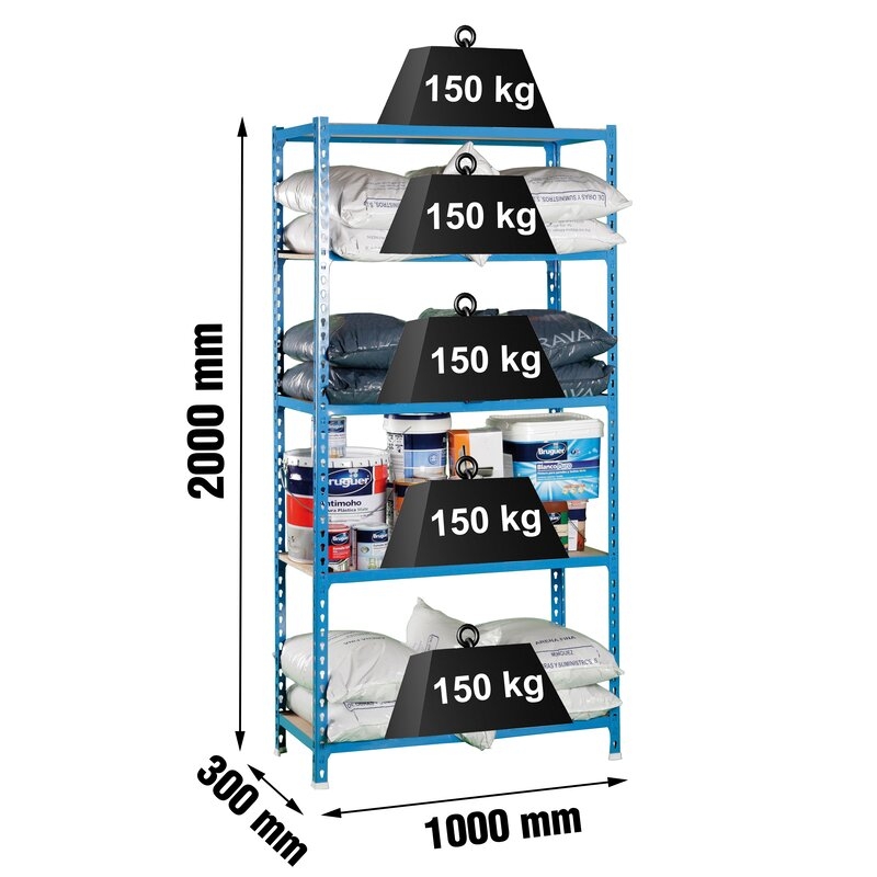 Estantería metálica Azul SIMONRACK
