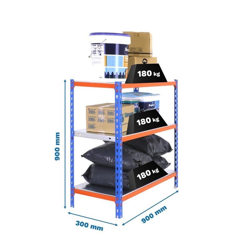 Estantería metálica Azul Naranja SIMONRACK