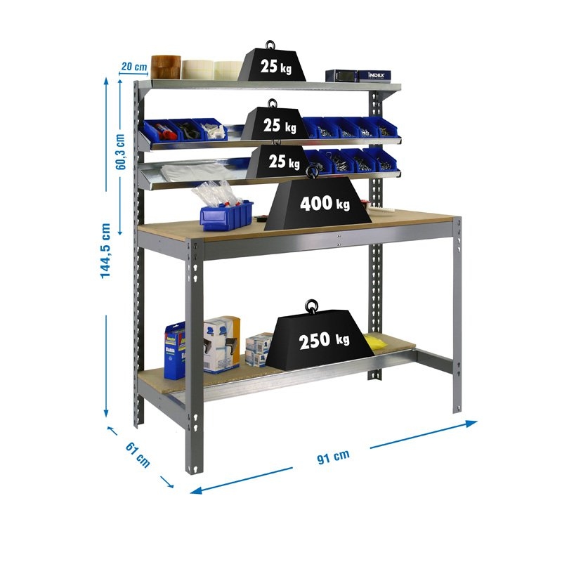 Banco tbjo 144,5x91x61cm Gr SIMONRACK