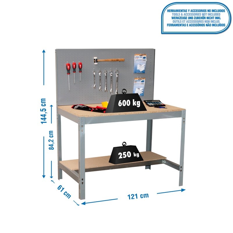 Banco tbjo 144,5x121x61cm Gr SIMONRACK