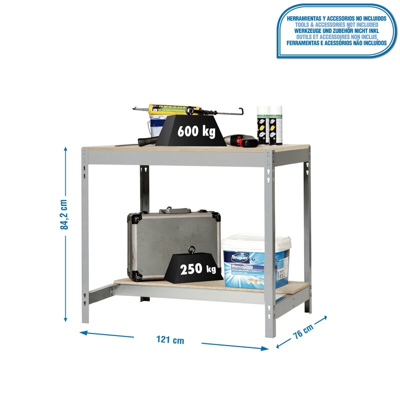 Banco tbjo 84,2x121x76cm Gr SIMONRACK