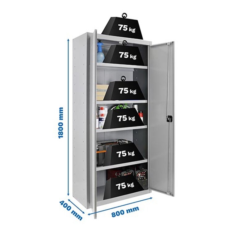 Armario 180x80x40cm Gr SIMONRACK