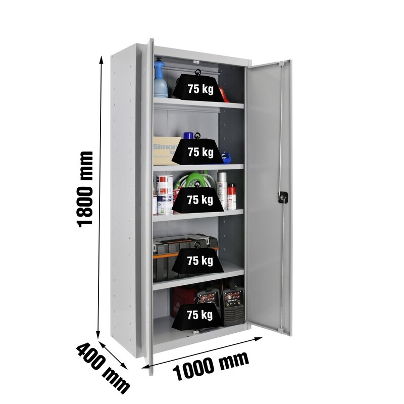 Armario 180x100x40cm Gr SIMONRACK
