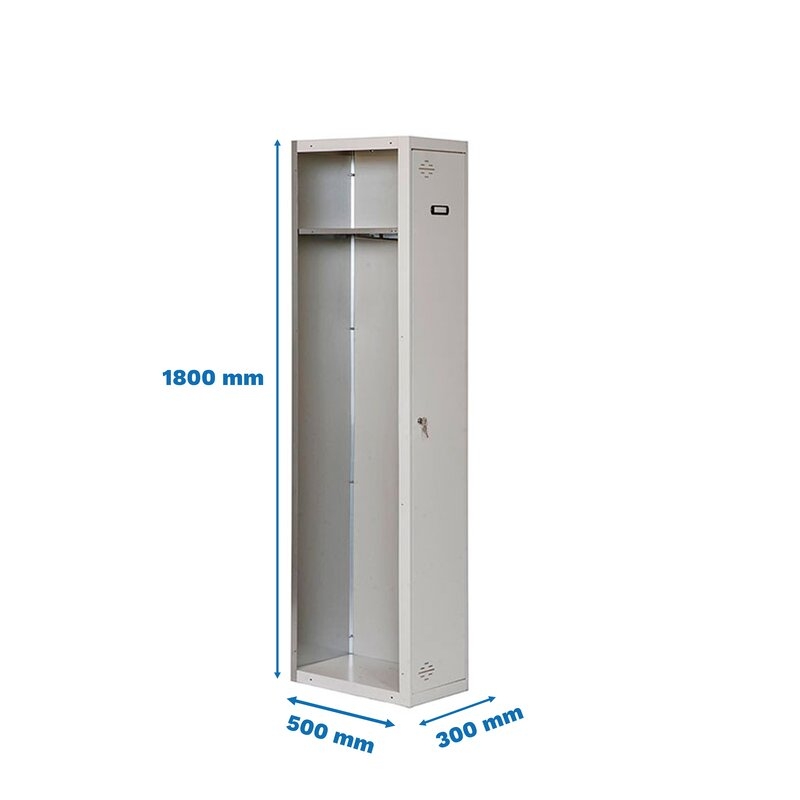Taquilla met 180x30x50cm Gr SIMONRACK