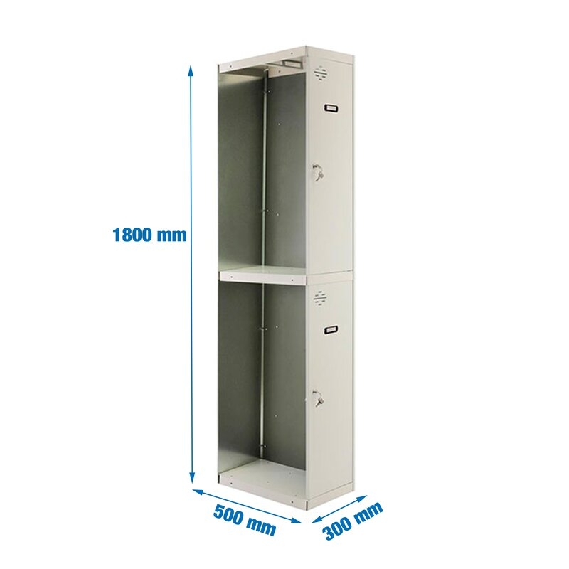 Taquilla met 180x30x50cm Gr SIMONRACK