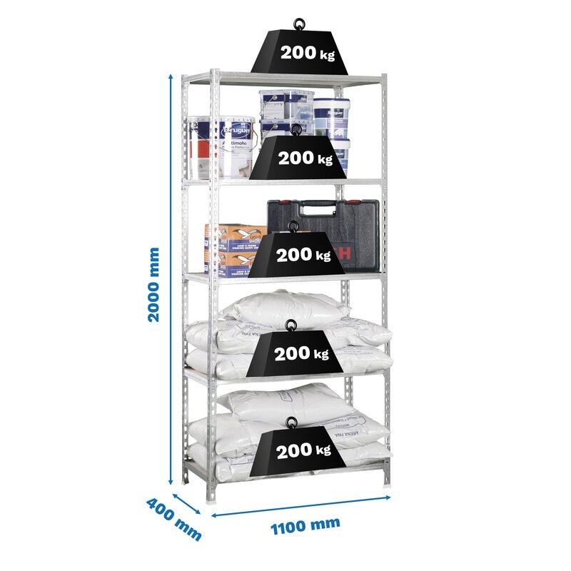Estantería metálica Galva SIMONRACK