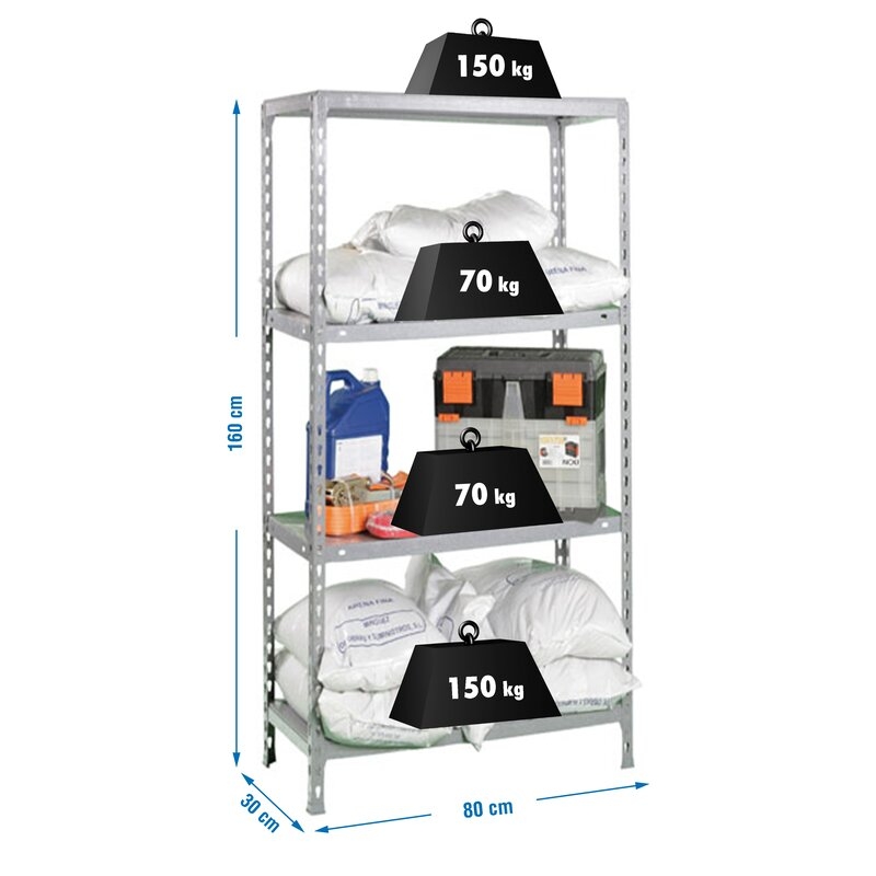 Estantería metálica Galva SIMONRACK