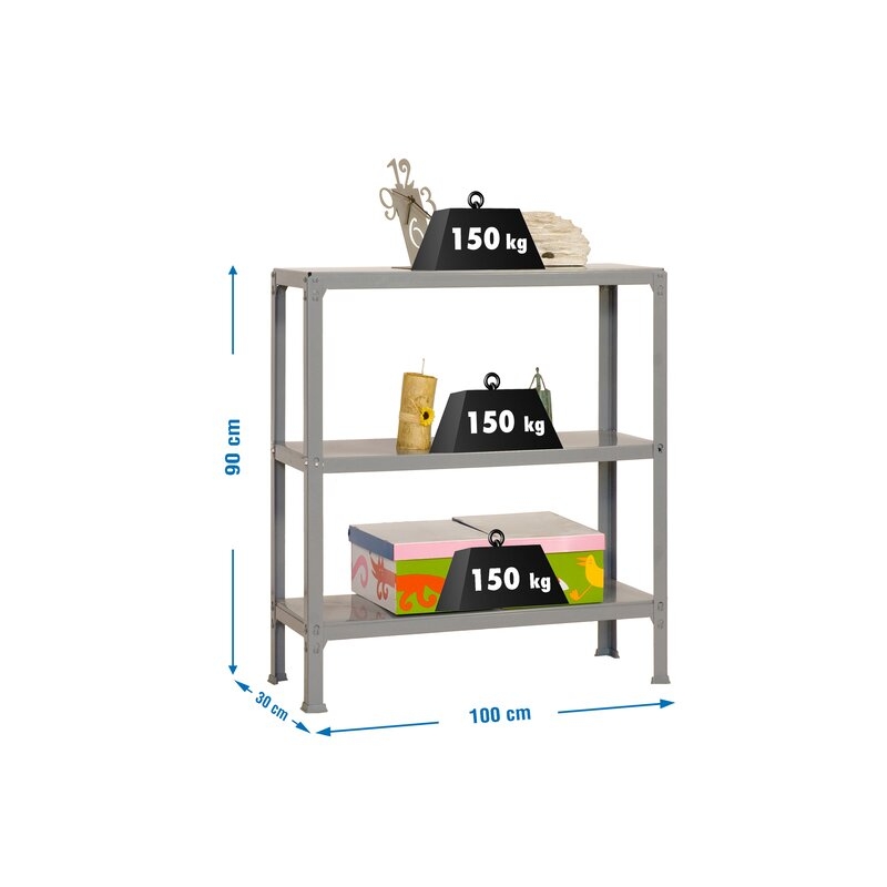 Estantería met 90x100x30cm Gr SIMONRACK