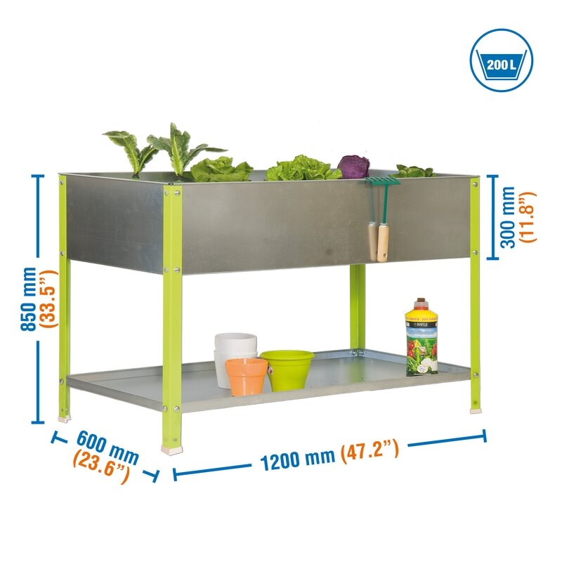 Huerto metálico 85x120x60cm Ve SIMONRACK