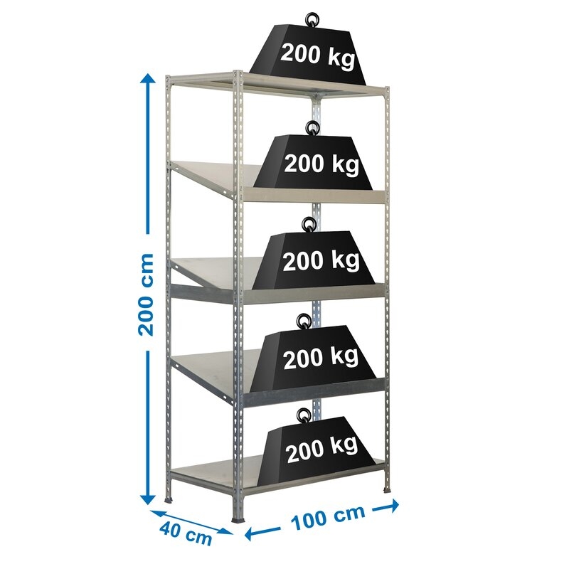 Estantería metálica Galva SIMONRACK