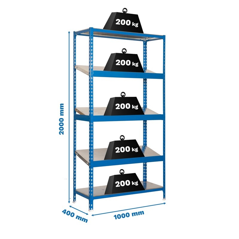 Estantería metálica Azul SIMONRACK
