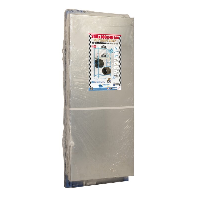 Estantería met 200x100x40cm Gr SIMONRACK
