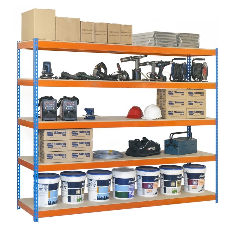 Estantería metálica Azul Naranja SIMONRACK