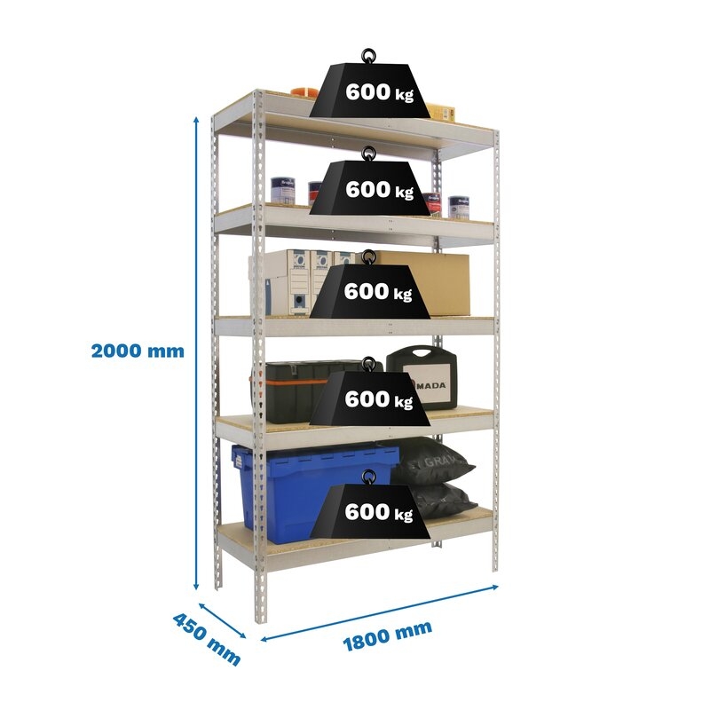 Estantería metálica Galva SIMONRACK