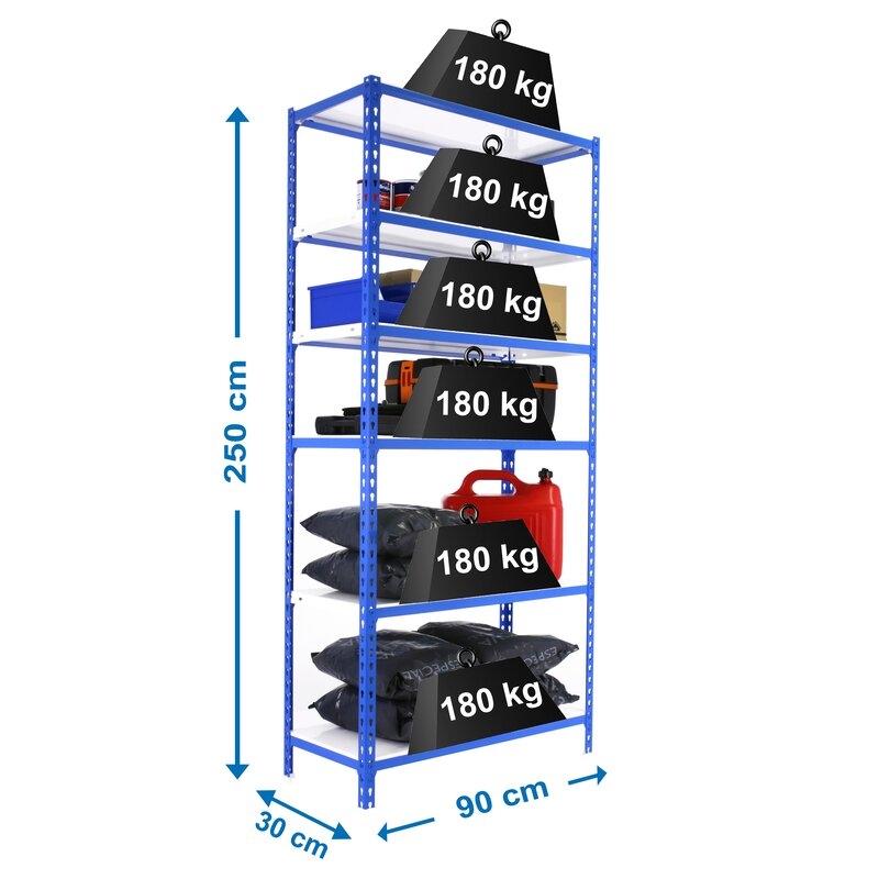 Estantería metálica Azul SIMONRACK