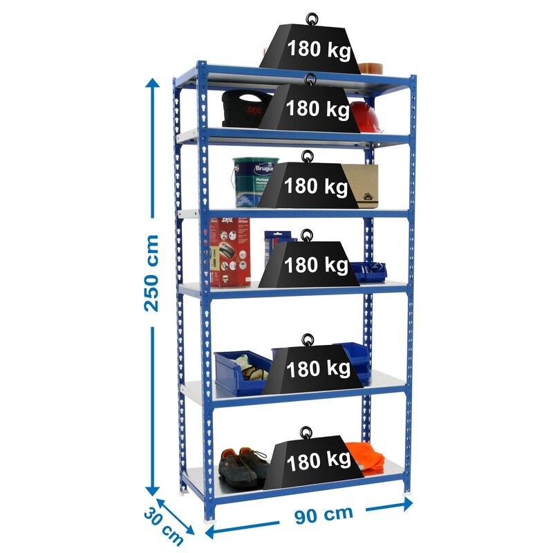 Estantería metálica Azul SIMONRACK