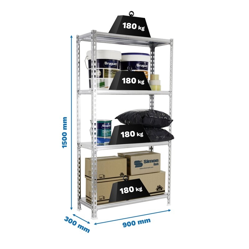 Estantería metálica Galva SIMONRACK