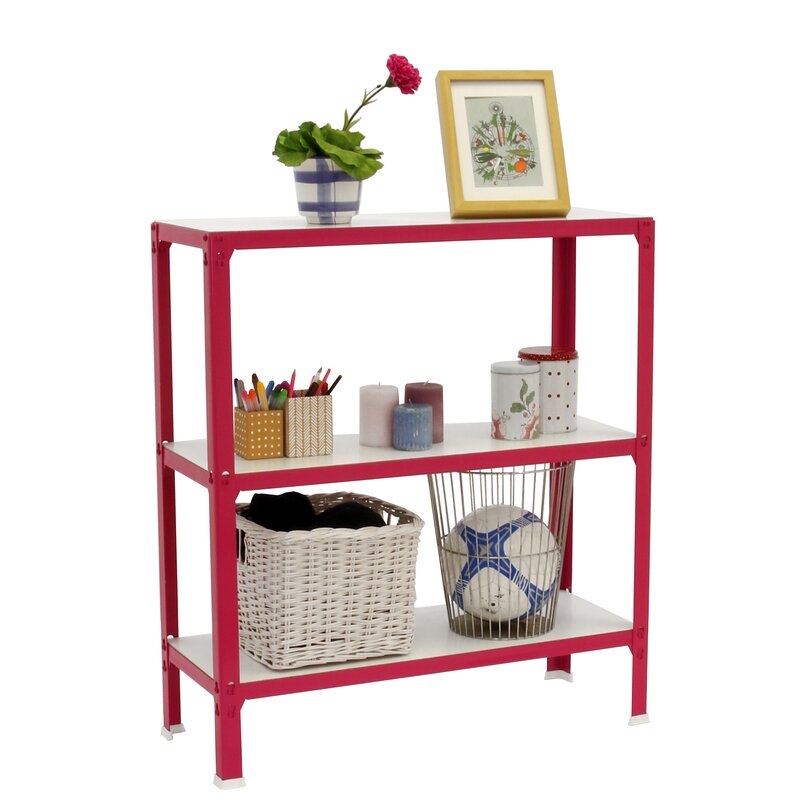 Estantería met 90x80x30cm Rosa SIMONRACK