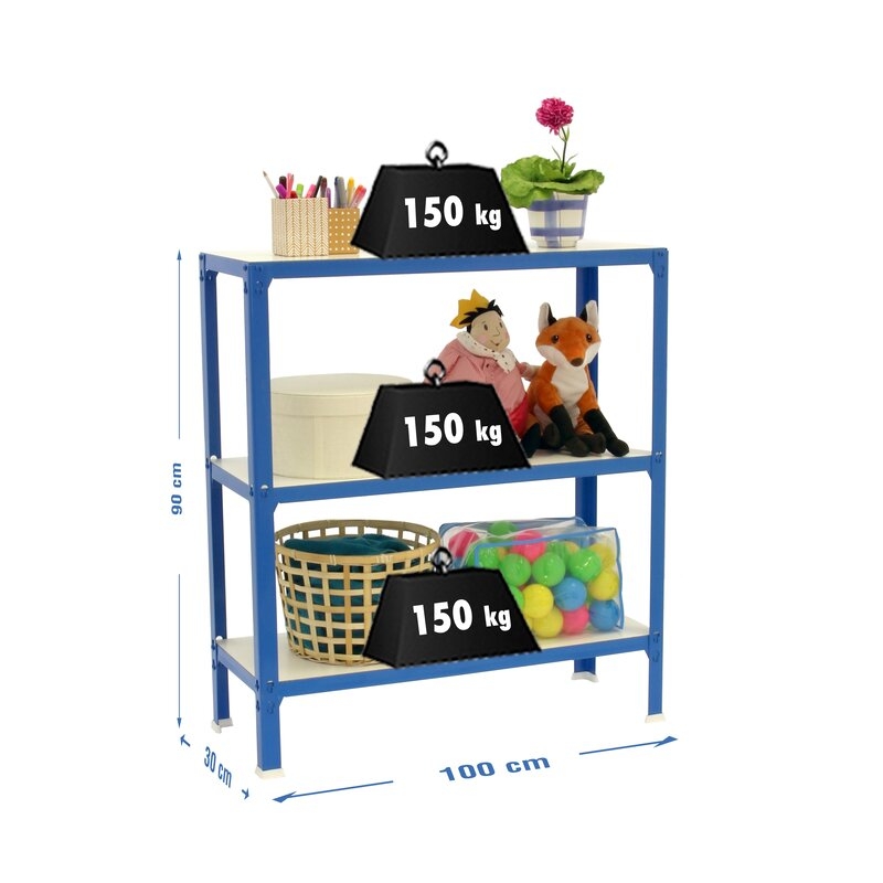 Estantería met 90x100x30cm Az SIMONRACK