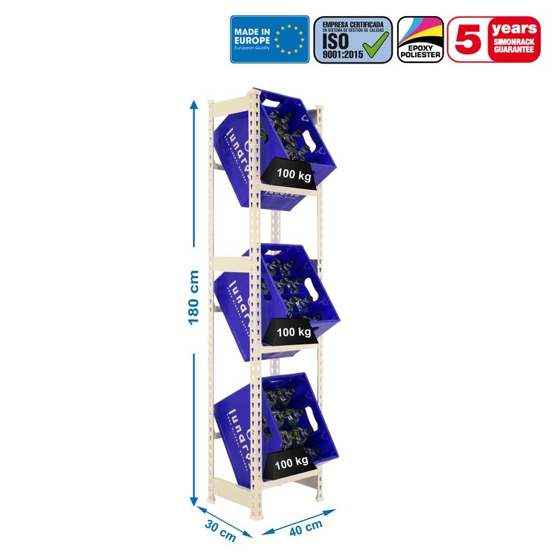 Botellero met 1800x400x300 BL  SIMONRACK