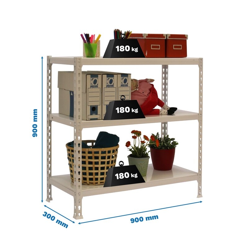 Estantería metálica Blanco SIMONRACK