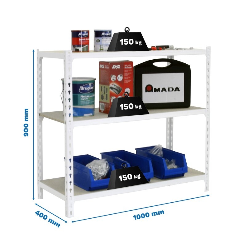 Estantería metálica Blanca SIMONRACK
