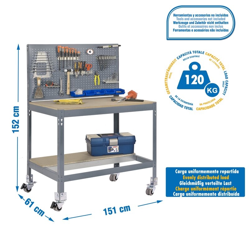Banco tbjo 156x151x61cm Gr SIMONRACK