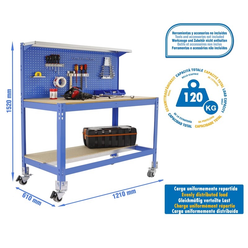 Banco tbjo 155,5x121x61cm Az SIMONRACK