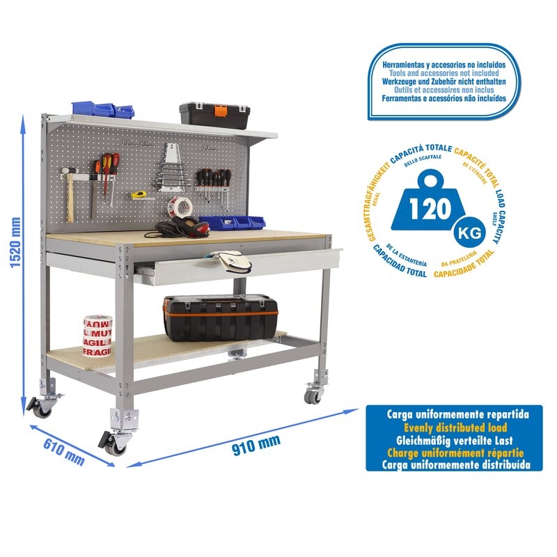 Banco tbjo 155,5x91x61cm Gr SIMONRACK