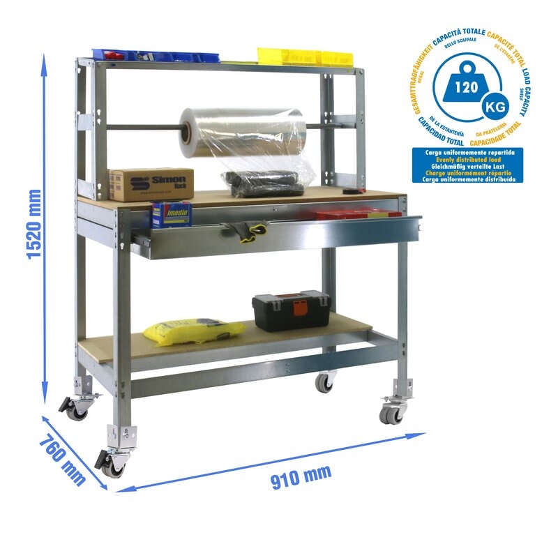 Banco tbjo 156x91x76cm Ga SIMONRACK