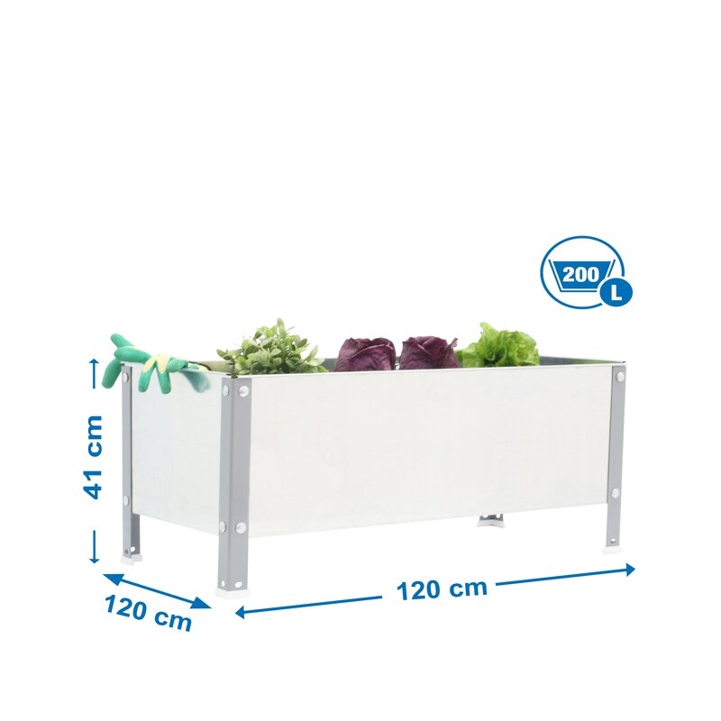 Huerto met 41x120x120cm Gr SIMONRACK
