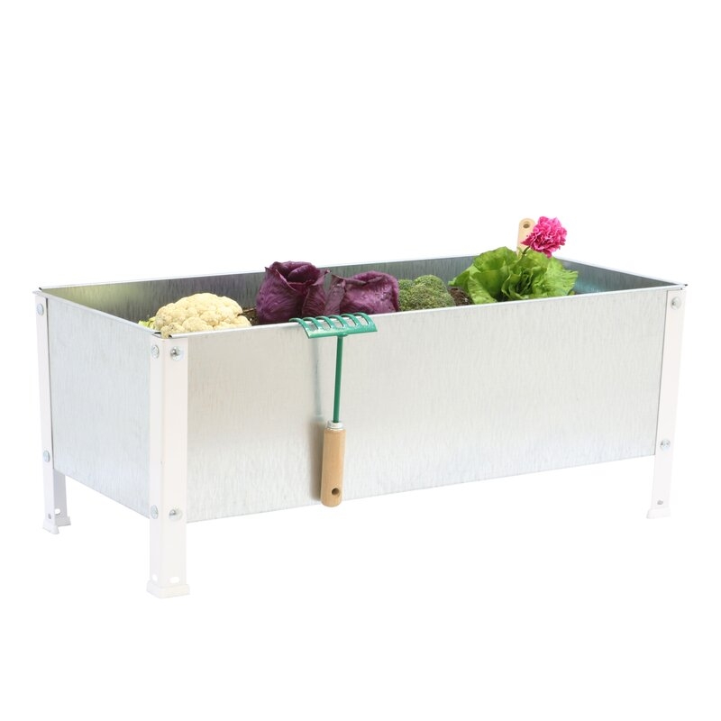 Huerto metálico 41x120x40cm Bl SIMONRACK