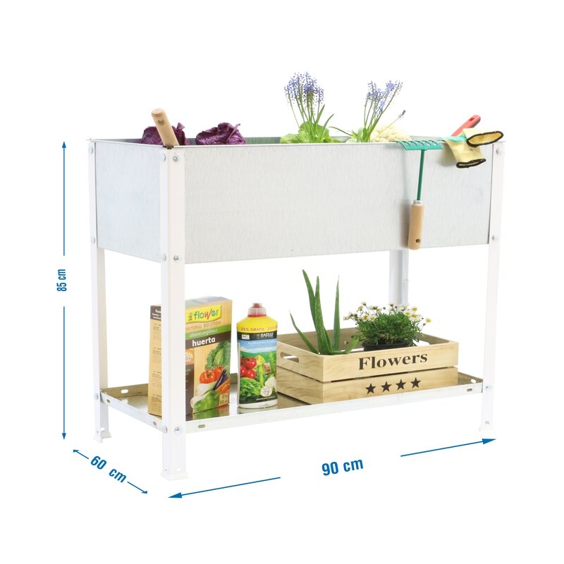 Huerto metálico 85x90x60cm Bl SIMONRACK