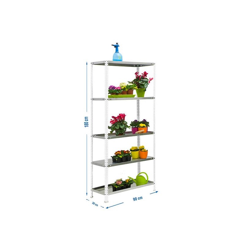 Estantería met 180x90x30cm Bl SIMONRACK