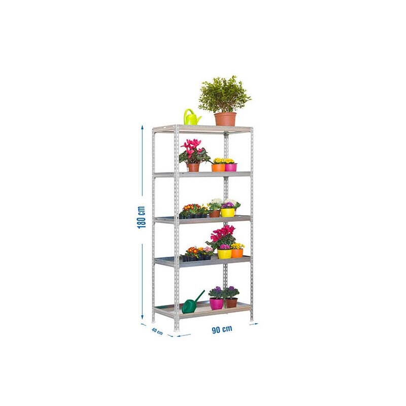 Estantería met 180x90x40cm Ga SIMONRACK