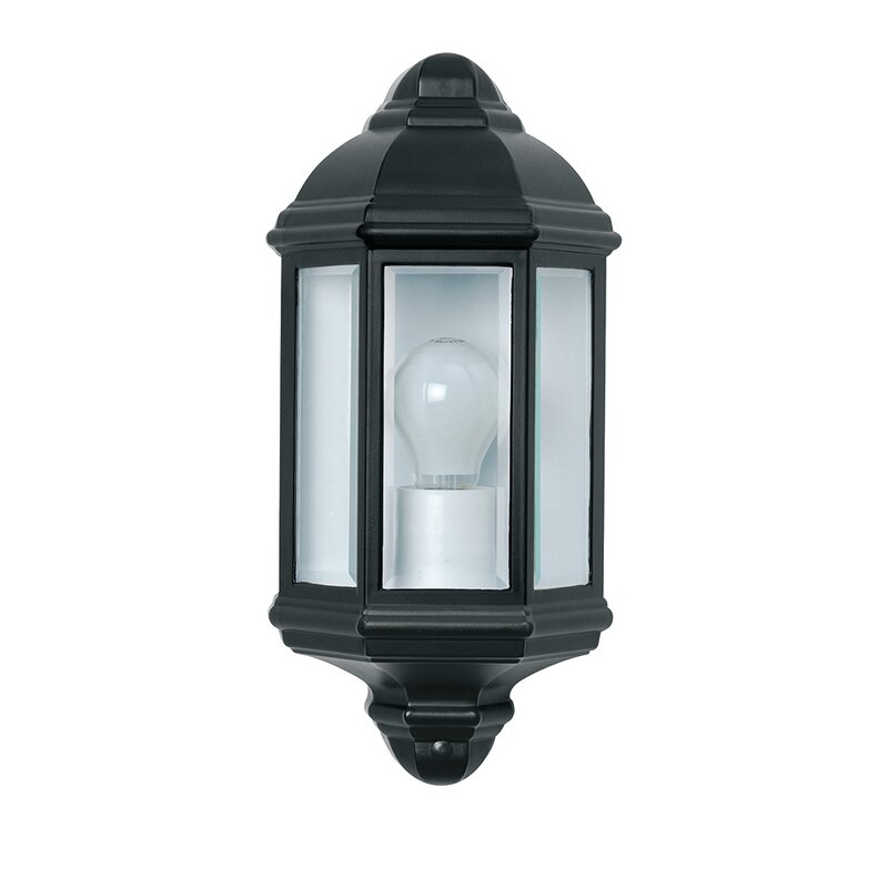 Aplique de Pared Hamar 60W Negro Luxform