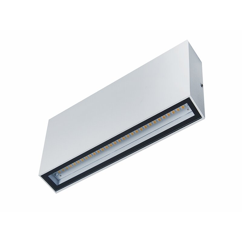 Aplique exterior Bern LED 12W 220V blanco Luxform