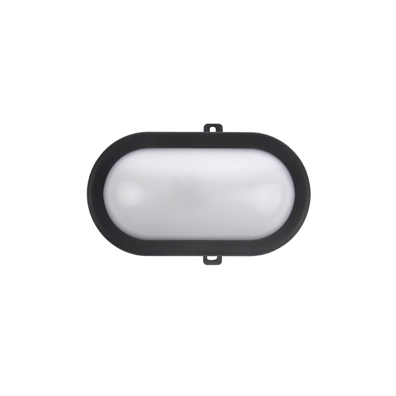 Aplique Ovalado LED Negro Luxform