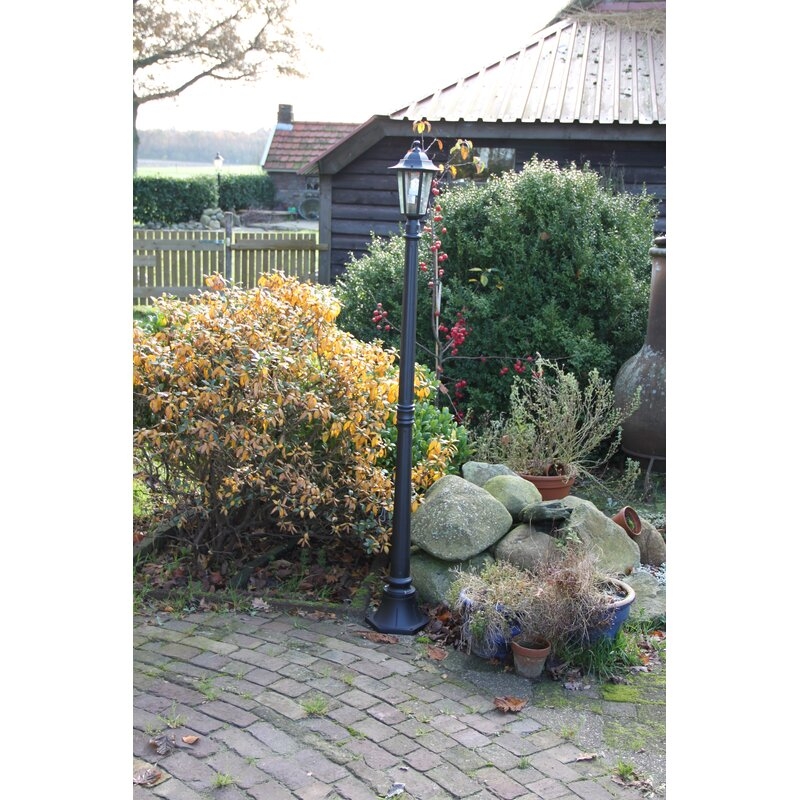 Farol orlando 1,7m negro luxform