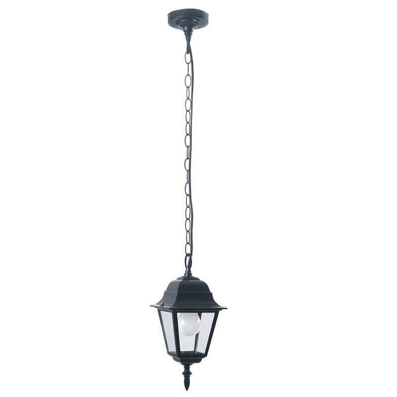Farola Colgante Colorado Negro Luxform
