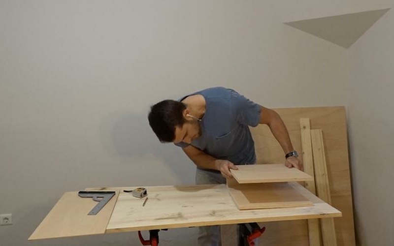 Construir una mesa auxiliar 2